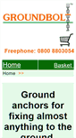 Mobile Screenshot of groundbolt.co.uk
